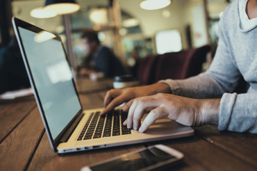 Employee working remotely